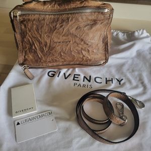 GIVENCHY Authentic Sheep Skin Pandora Bag Size Small